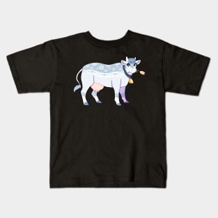 Flower Cow Kids T-Shirt